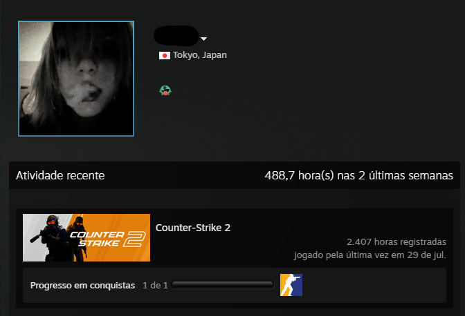 CONTAS CS2 COM HORAS: 1K+ / 2K+ / 5K+