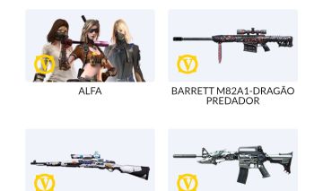 Conta CrossFire AL | Marechal Nível 1 | 460+ Itens | 25+ VIPs (Barretts, M4A1s,