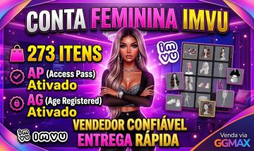 CONTA IMVU FEMININA