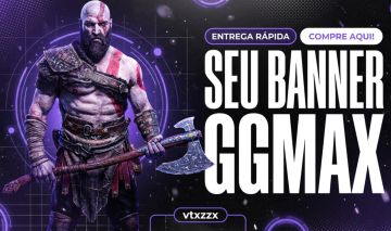 BANNER E CAPA PROFISSIONAL PARA GGMAX | DESIGN PERSONALIZADO