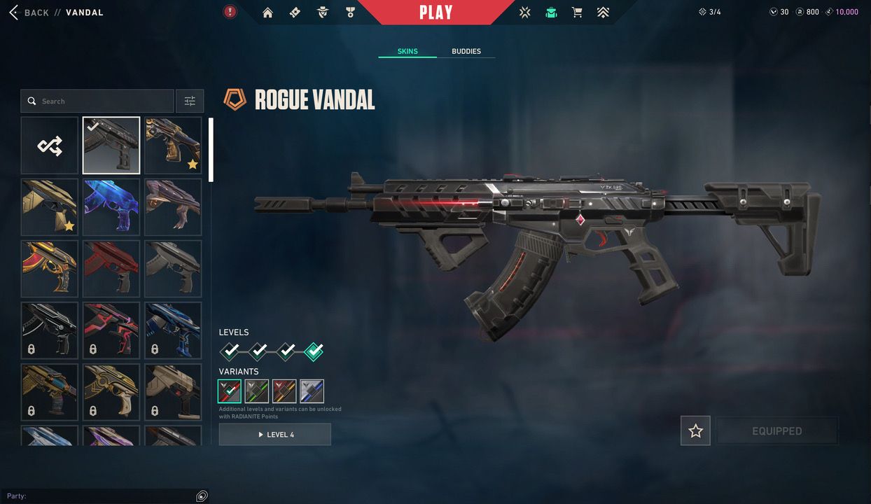 Conta de valorant ex imortal