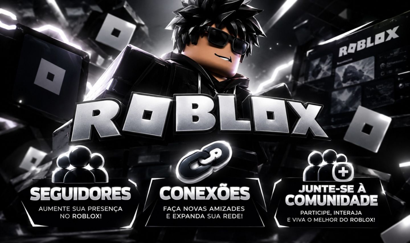 [Mais Barato] Roblox | Seguidores, Conexões e Junte-se à Comunidade