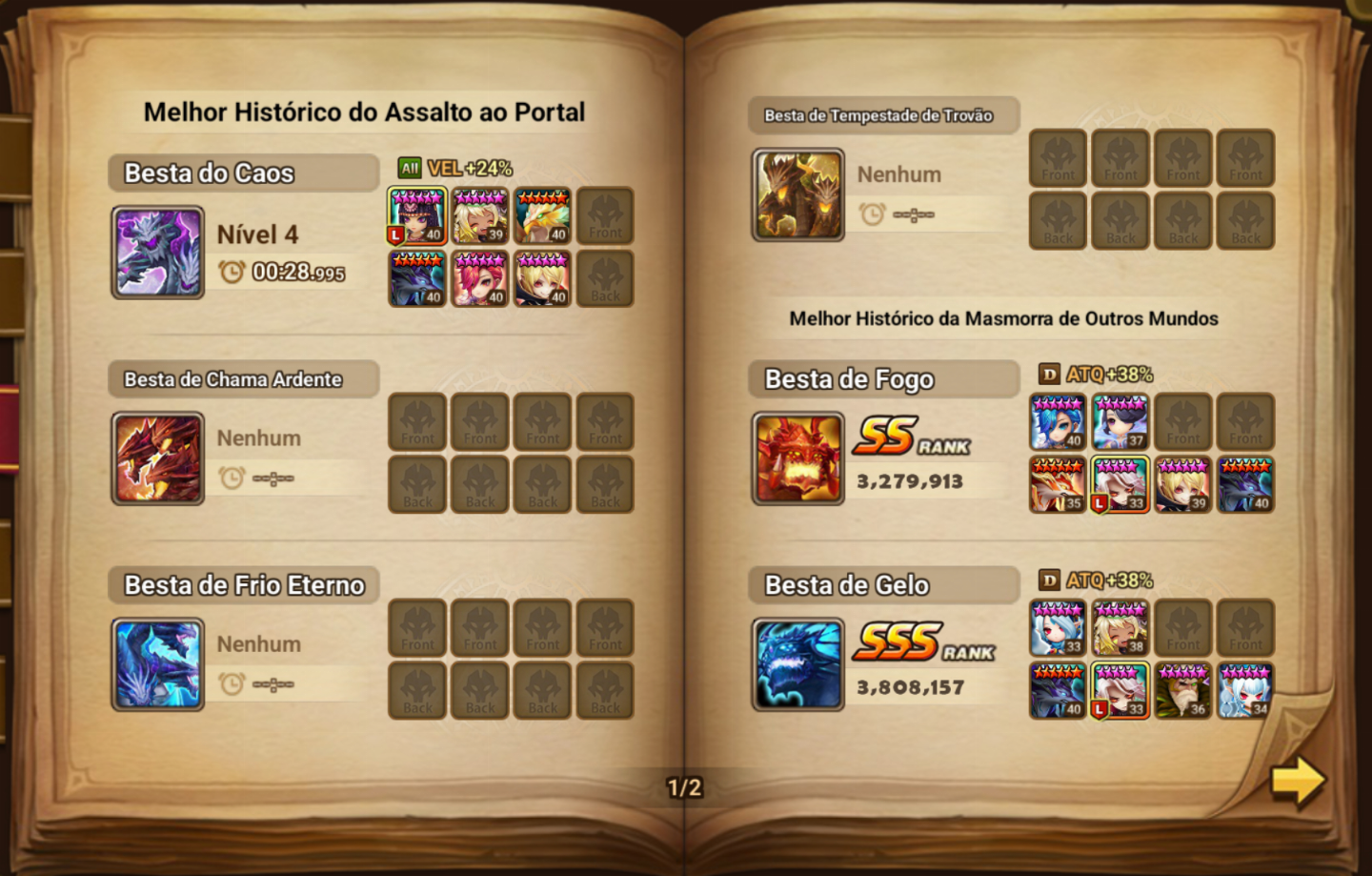 Conta Lv71 C/ Nephtys, Betta e Leah e outros Nat5, Runas Base feitas