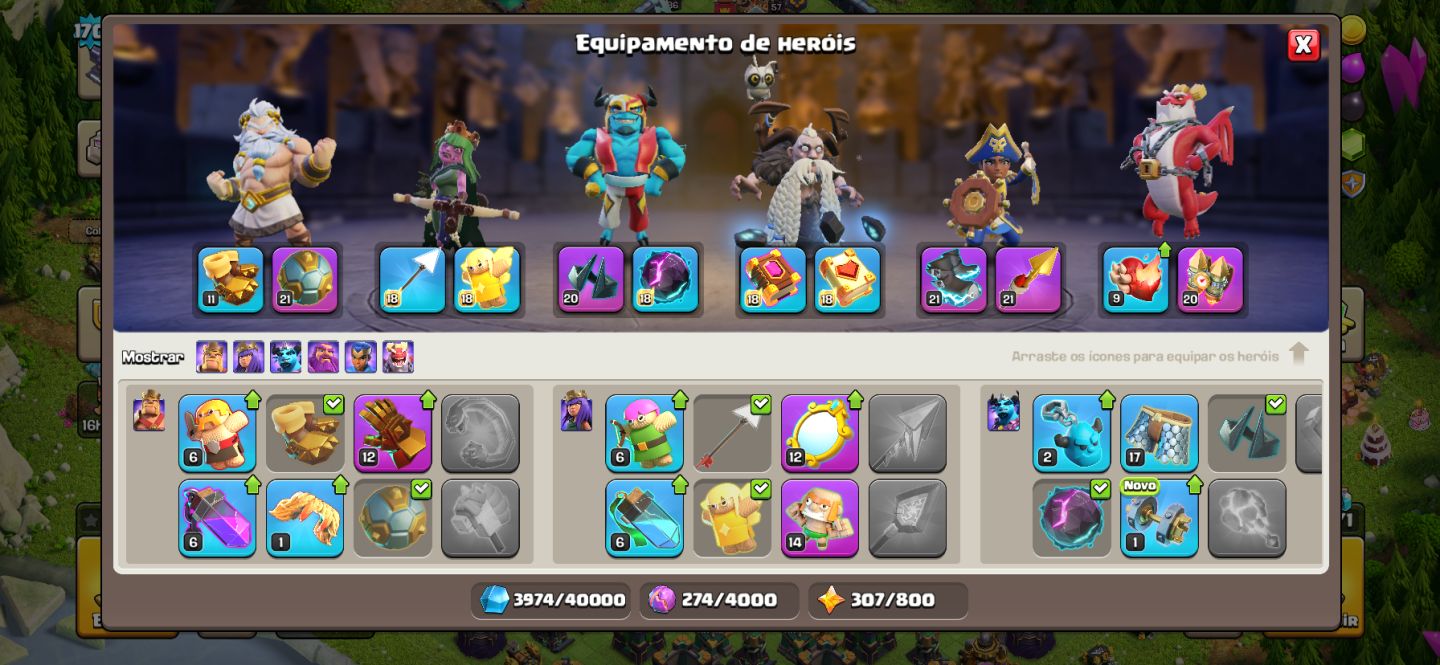 Conta Clash of Clans Cv15 Recente