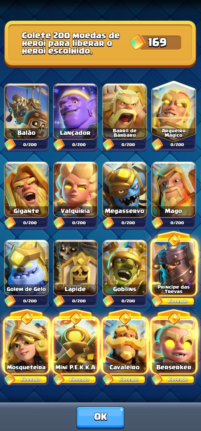Conta de Clash com 12k