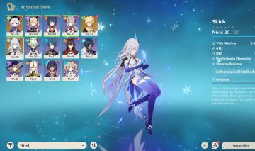 Skirk + Qiqi + Seletor | AR23 | Entrega Automática