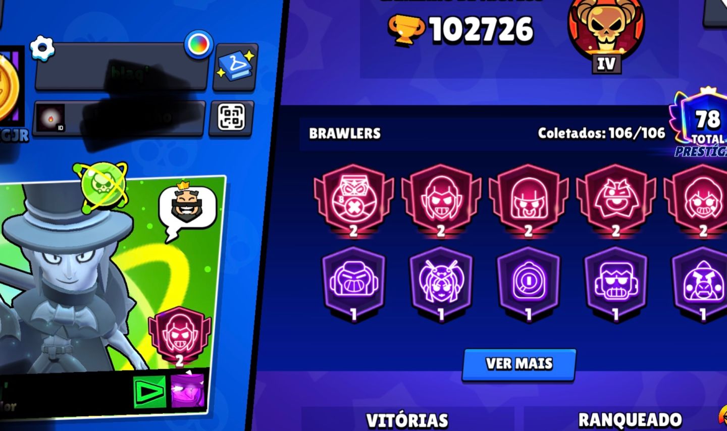 Conta de brawl stars fama Alien