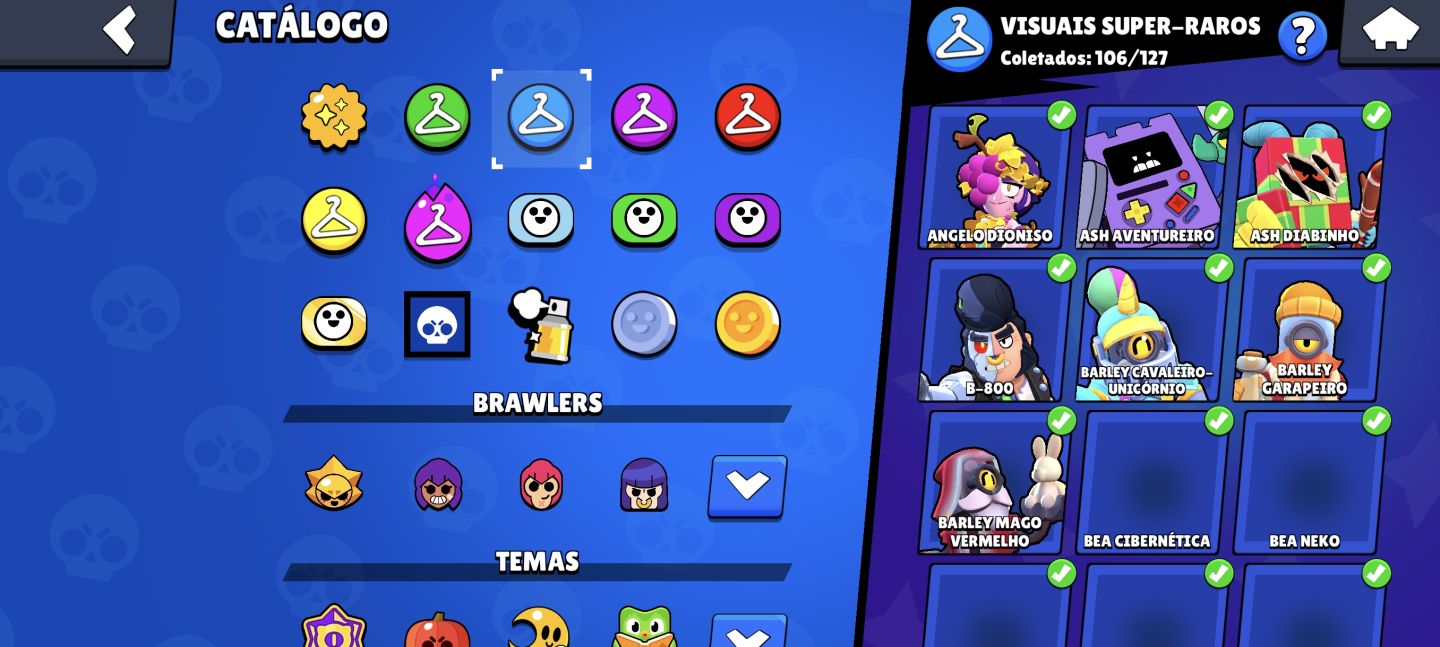 BRAWL STARS | 71K TROFÉUS | 10K+ VITÓRIAS 3X3 | 3.9K COMBATE | SKINS RARAS