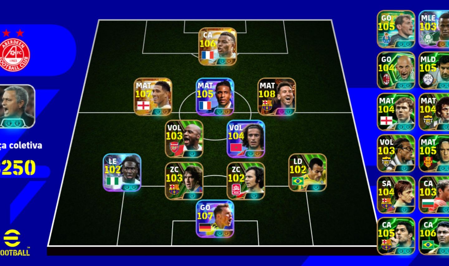 CONTA INSANA COM BELLINGHAM 107 BIG TIME + MESSI 108 + MBAPPÉ 106!