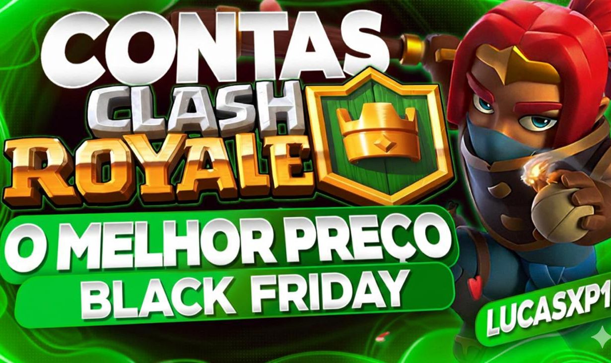 DESCONTO EXCLUSIVO! MELHORES CONTA DE CLASH ROYALE