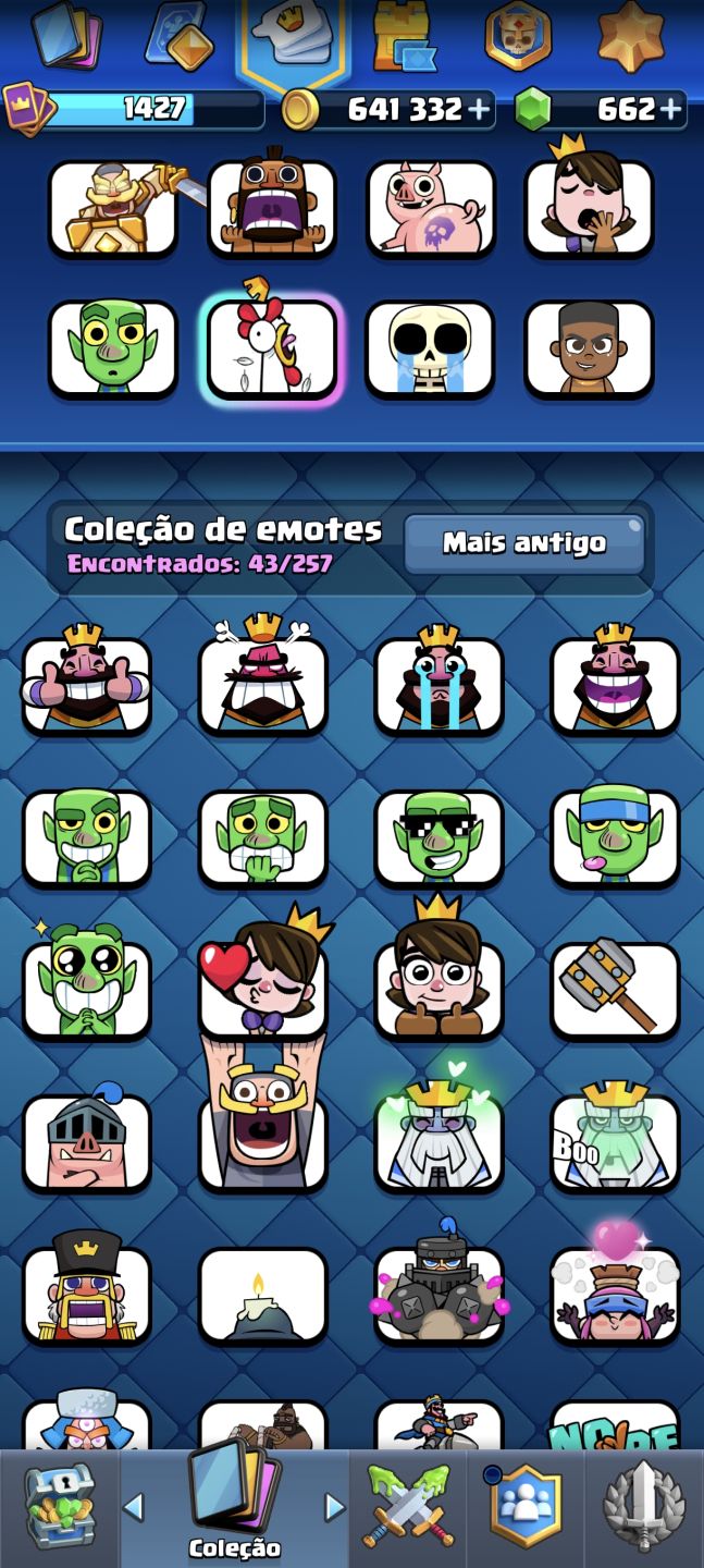 CONTA [CLASH ROYALE] [SUPERCELL ID] [ARENA 25] [10K TROFÉUS]