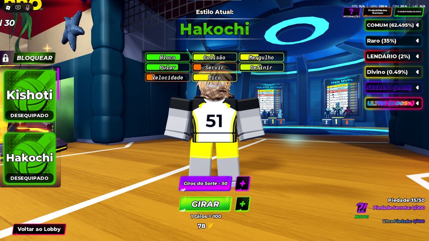 Conta de roblox com muitas skins forte em shindo life e mt jogos mt game pass