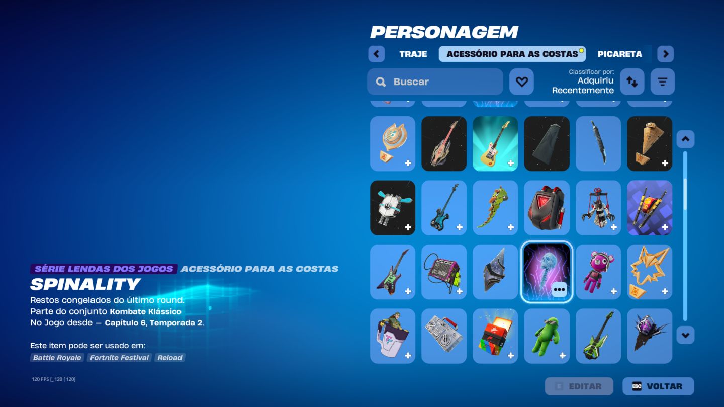 CONTA FORTNITE