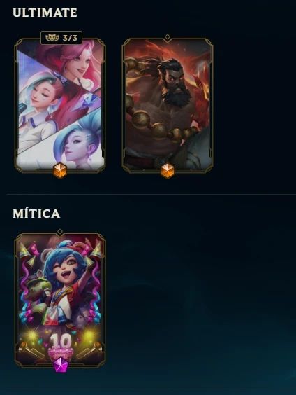 Conta LOL platina 1, 178 skins e 1400 RP