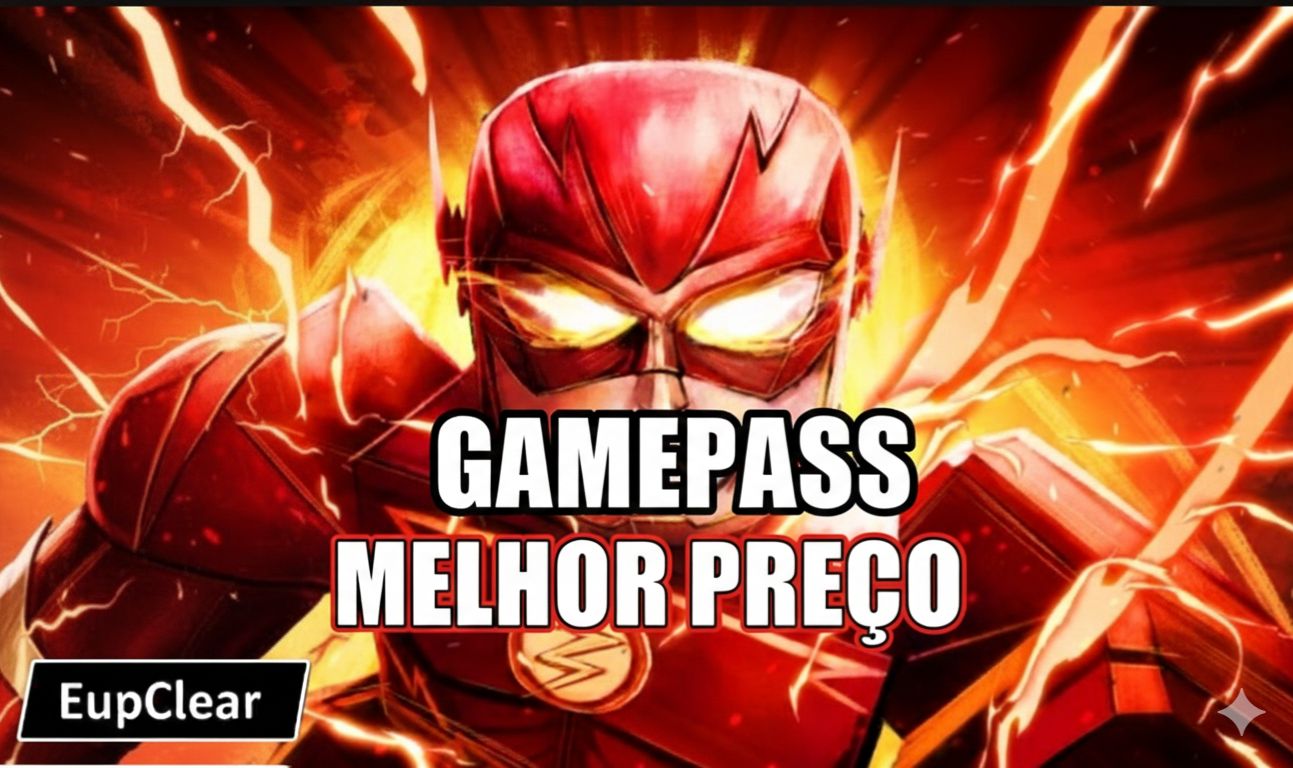 [70% OFF] PONTO DE LUZ - JOGO DO FLASH - GAMEPASS BARATAS - ENTREGA RAPIDA