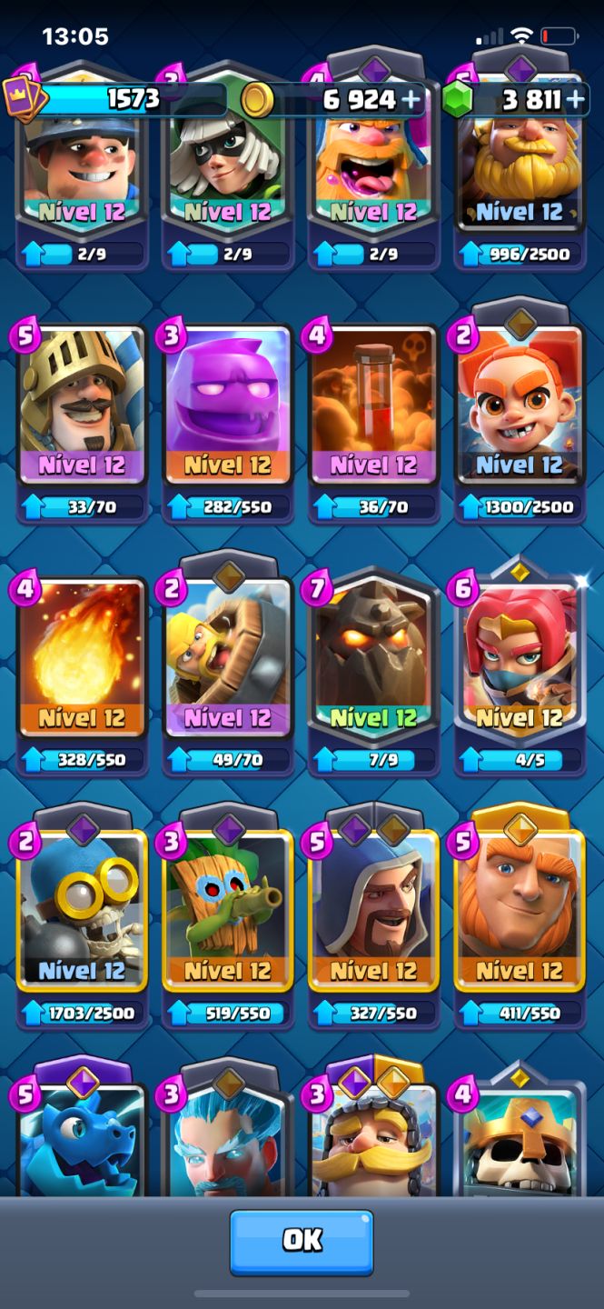 Conta clash Royale