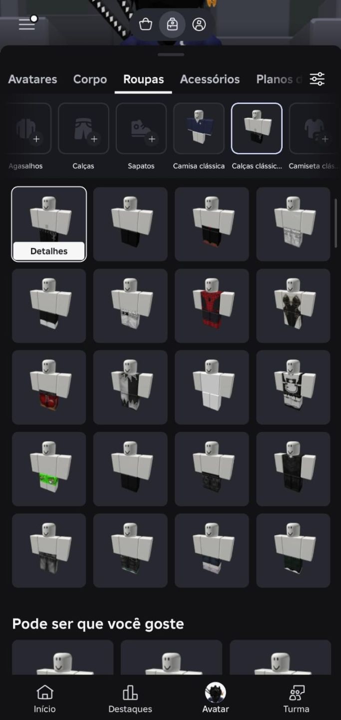 CONTA ROBLOX, COM GAMEPASS JUSTO KAISER