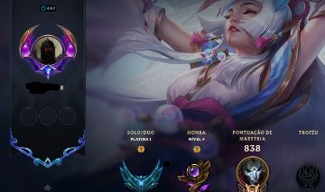 Contal lol esmeralda full champs, 181 skins - level 497