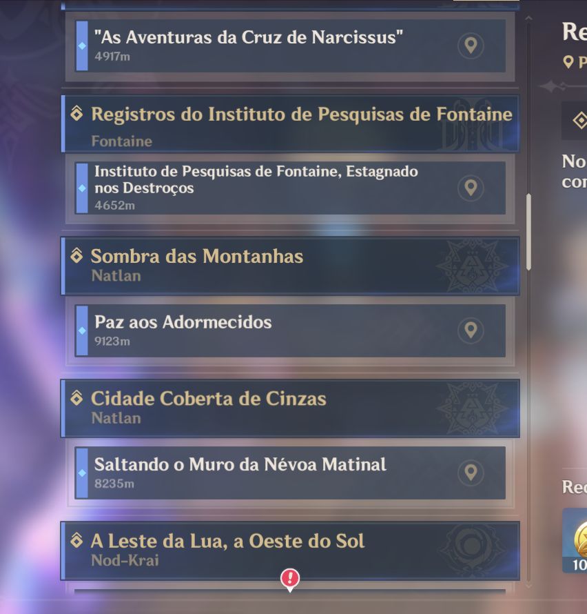 Conta genshin Sandrone C2R1, Zibai C2R1 e Yae miko C1 e varios t5