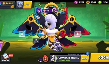 CONTA DE BRAW STARS COM 34K DE TROFÉUS