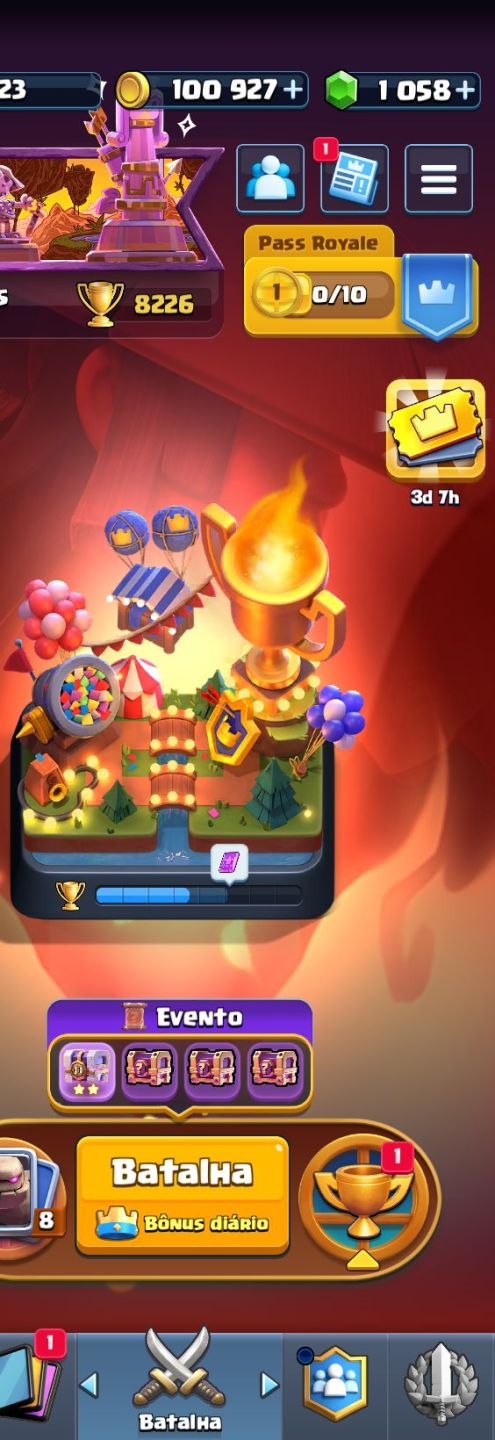 CONTA CLASH ROYALE, MUITO BOA PARA QUEM QUER COMEÇAR A JOGAR.