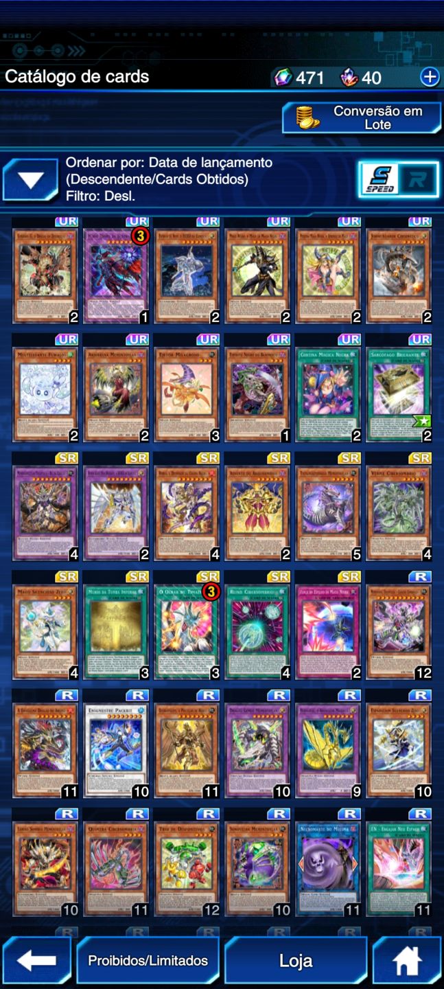 Conta Duel Links 2017-2026