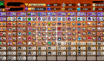 BRAWL STARS PROMOÇÁO! CONTA COM MUITAS BRAWLERS E RECURSOS