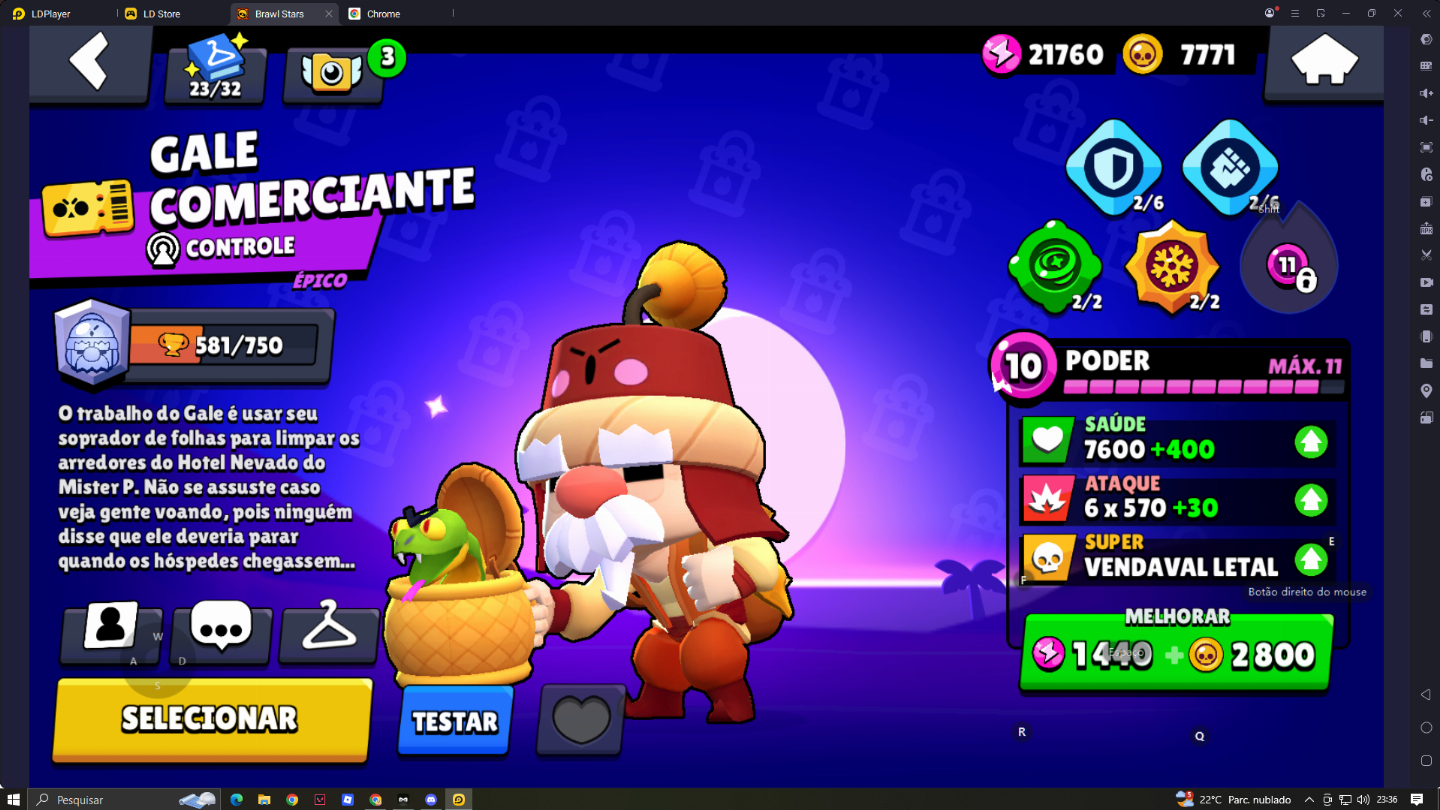 Conta Brawl stars 2020