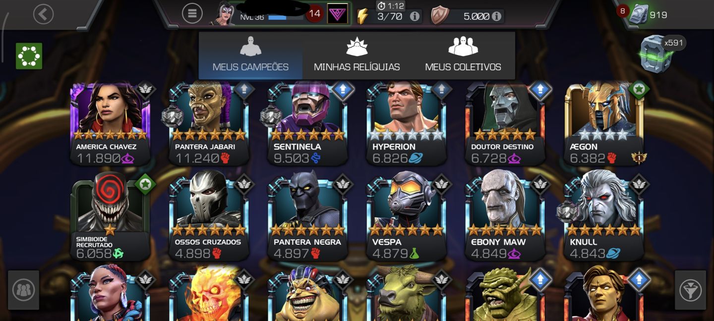 Marvel torneio de campeões (mtc)