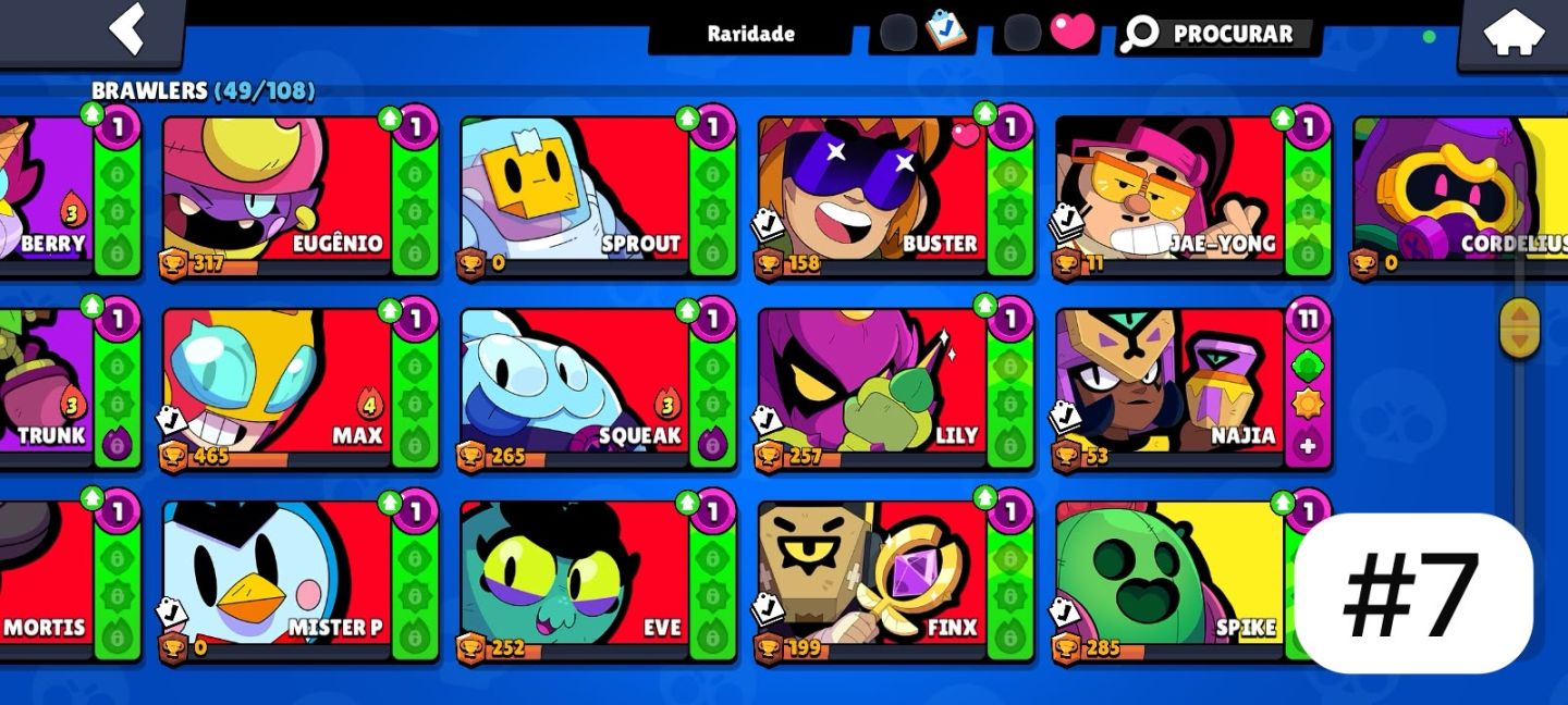 Contas de braw stars melhor preço!!