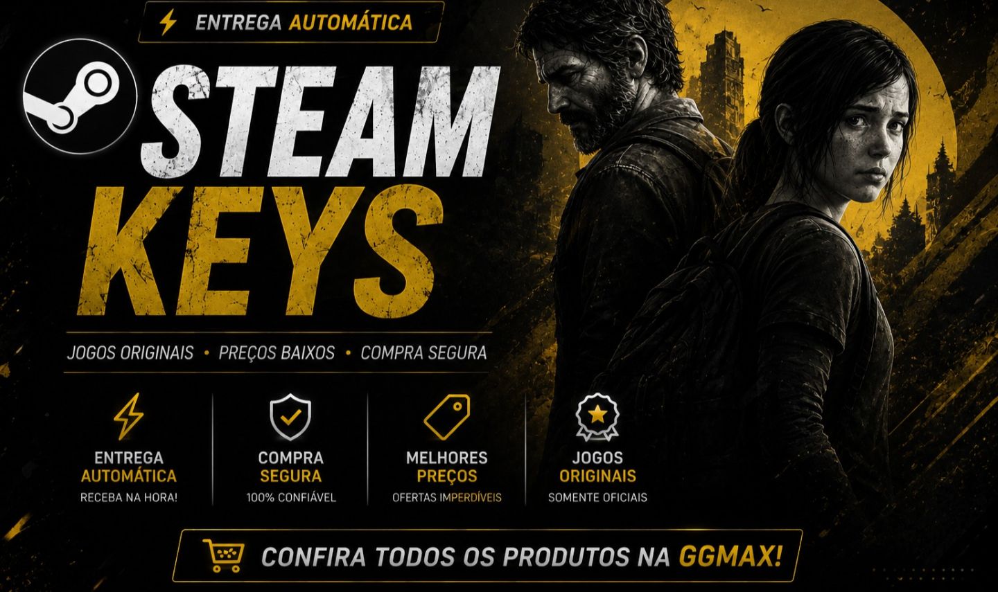Steam Keys Originais | Entrega Automática