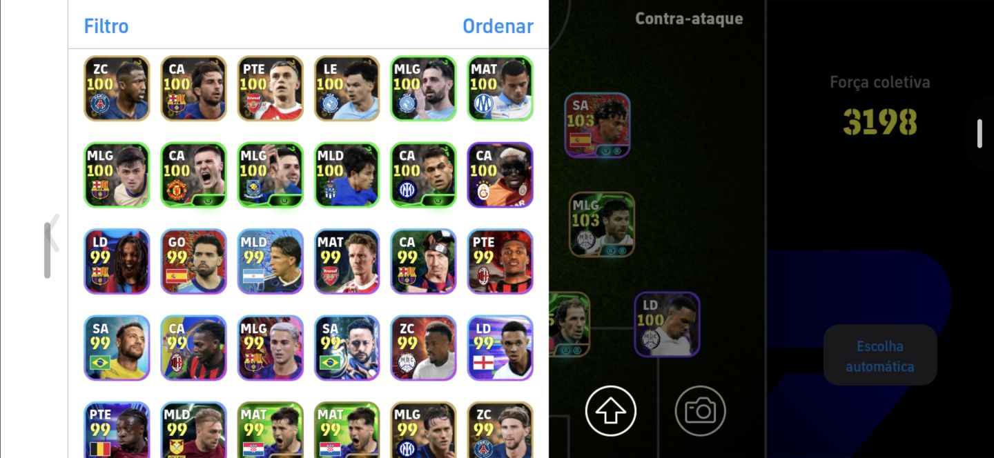 EFootball 3198 | Mbappé 105 + Ronaldinho + Yaya Touré | 241 Jogadores | 9,5M GP