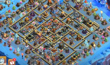 Conta clash of clans TH18 top