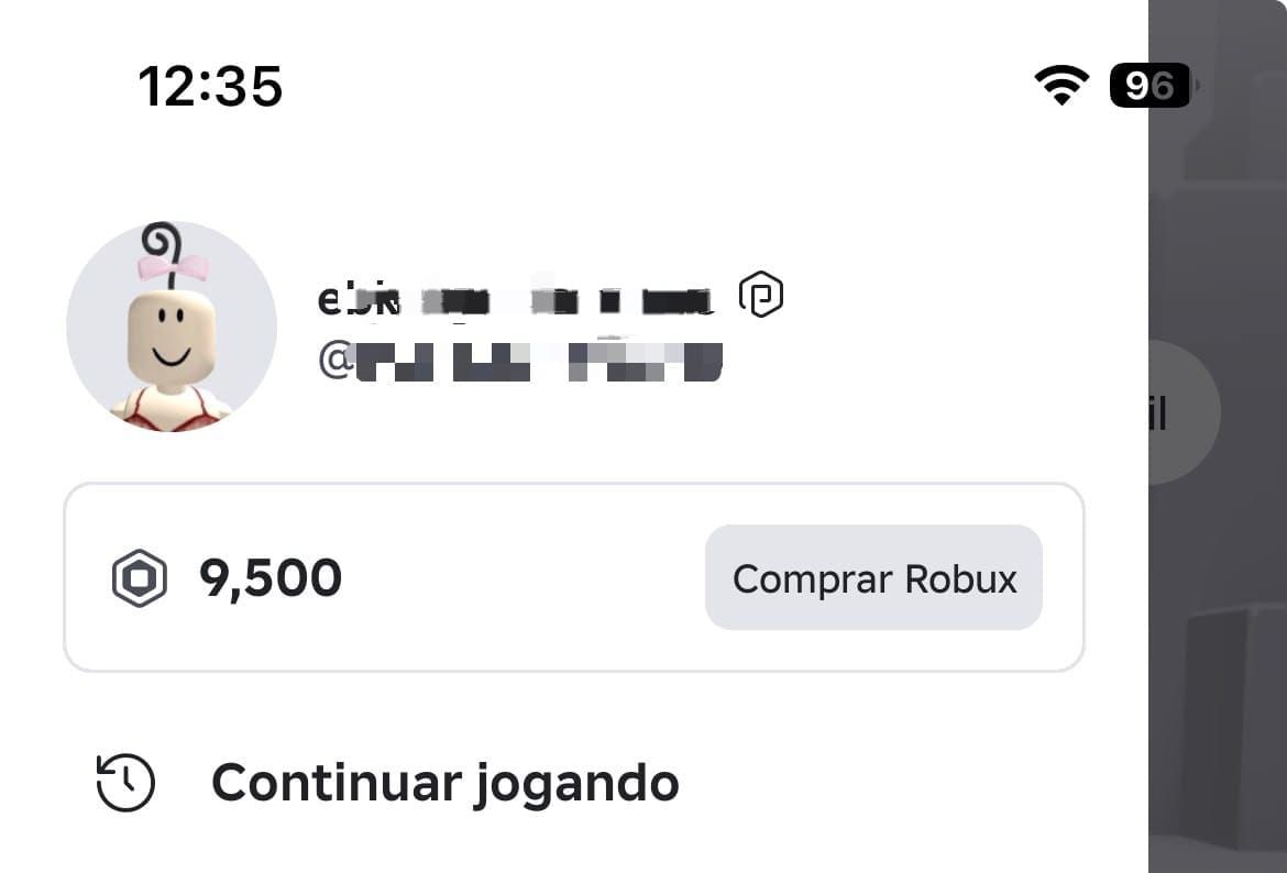 Conta com 9.500 mil robux. Plus ativo e og