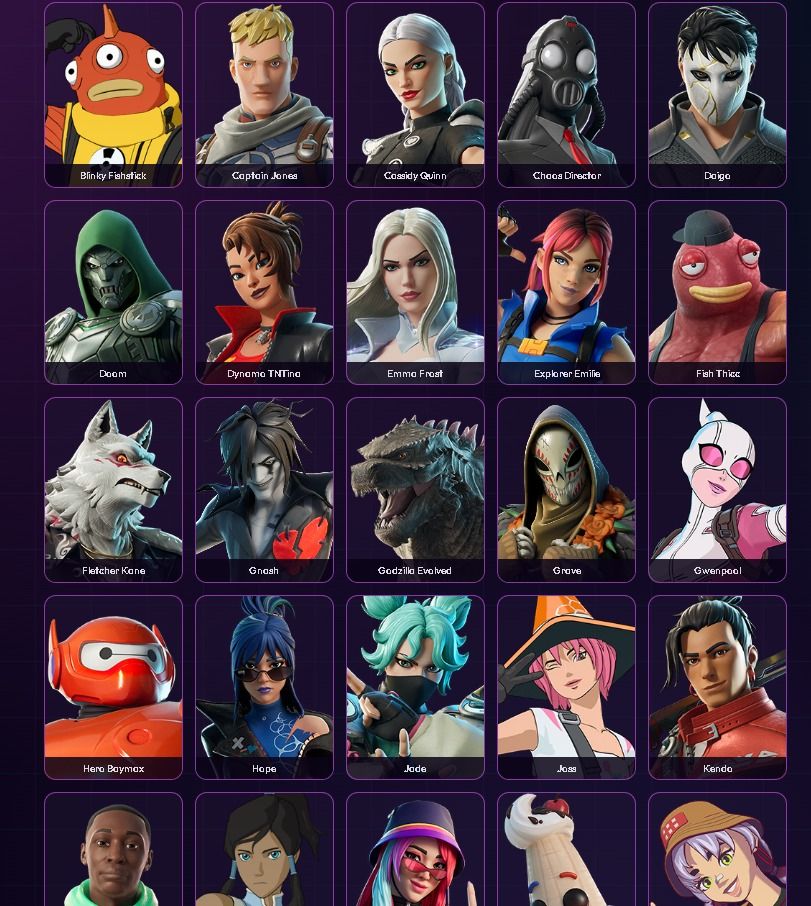 Conta Fortnite | 106 Skins | Peter Griffin, Solid Snake, John Wick, Marvel e DC!