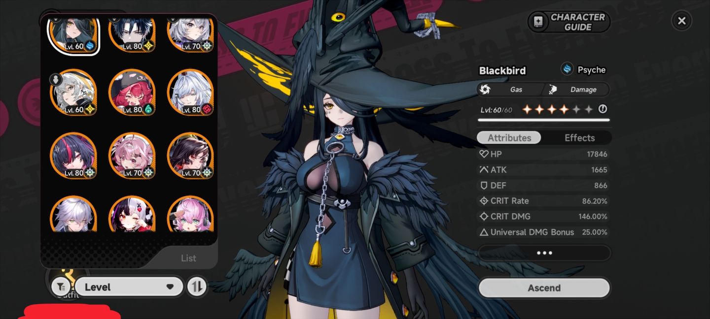 Conta de Nte (DAY 1) com LINKOU+S1+ZANKOU+S1+SHINKU+S1+CHAOS+S1+C1 na promoção