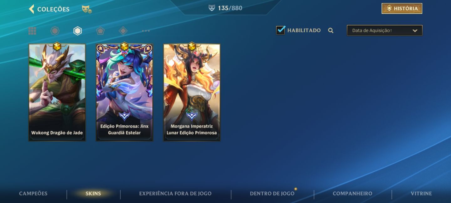 HIGH ELO,+150 SKINS+EMOTIONS e ICONES RAROS+D 2K INVESTIDO!NvLdROTA SUP17/TOP16