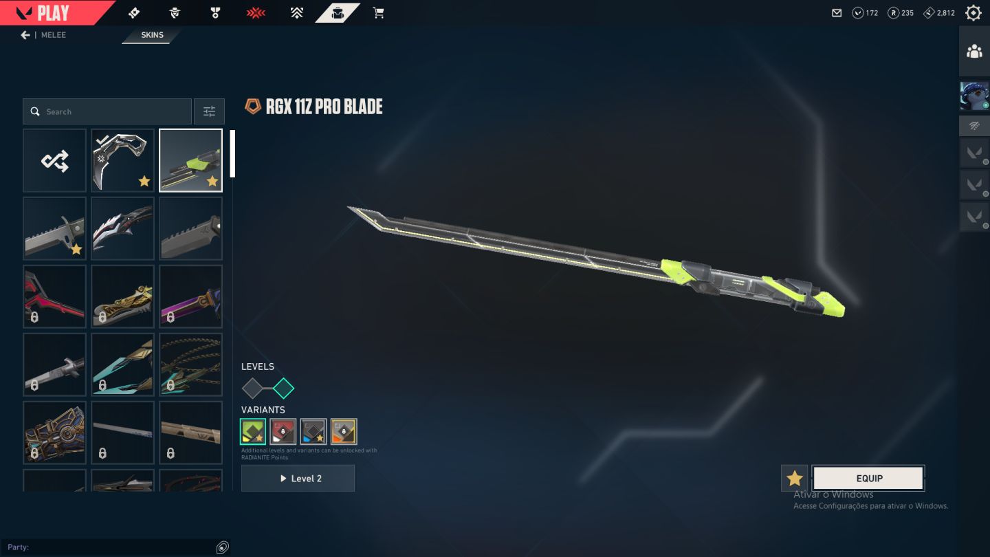 Conta Valorant Full Acesso | Lvl 155 | Vct 2025 Karambit