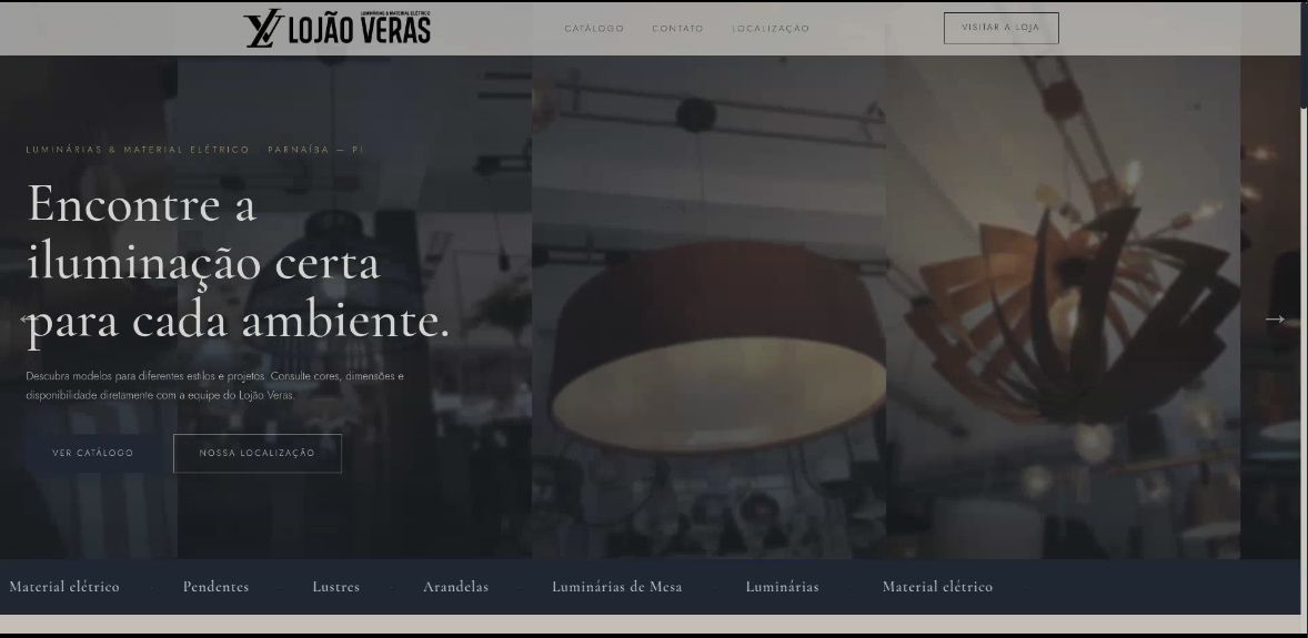 CRIO LANDING PAGES MODERNAS E IMERSSIVAS / Confira nas fotos