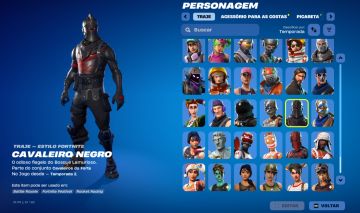 CONTA RARA S1C1- IKONIK, BLACK KNIGHT, MINTY, TRAVIS, TWITCH 1 - STW ANTIGO