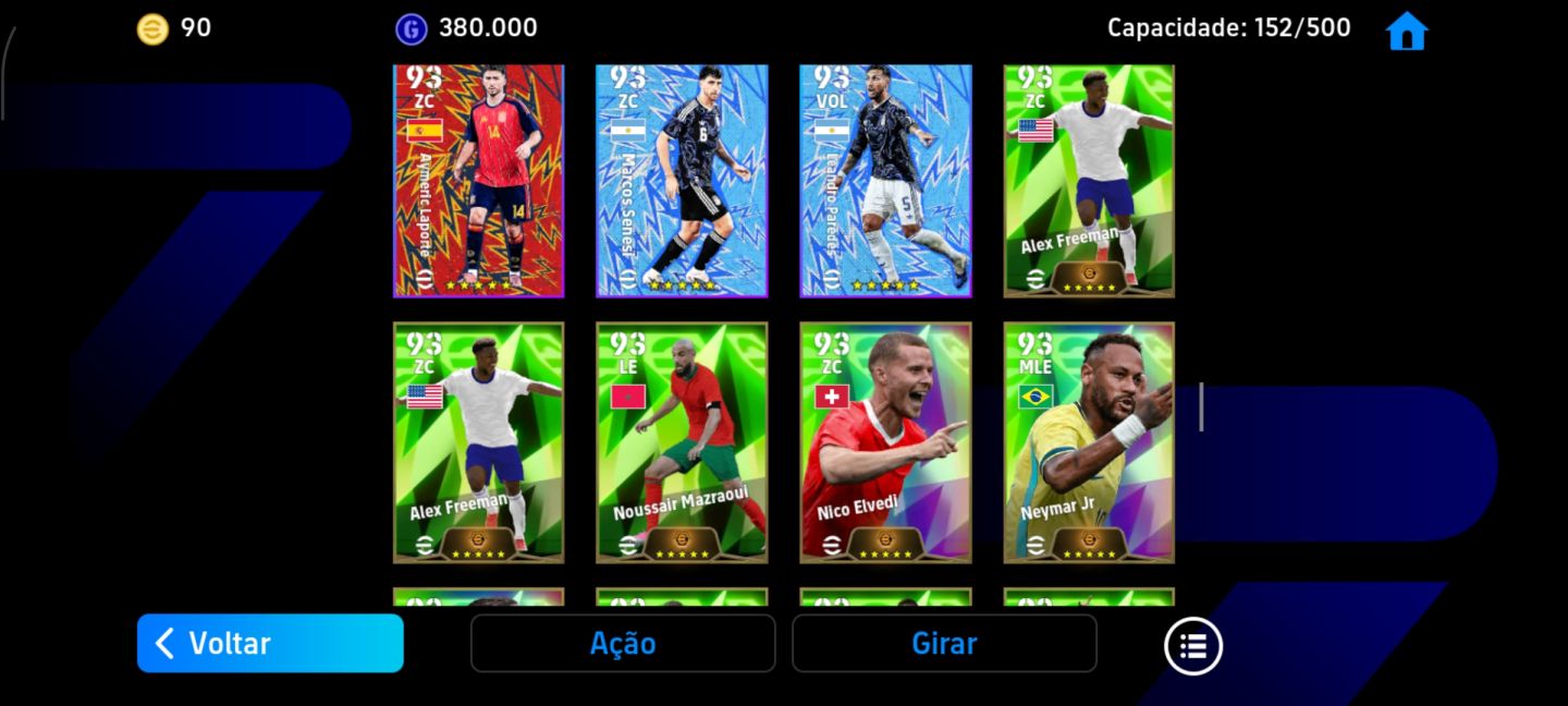 Conta de Efootball Mobile