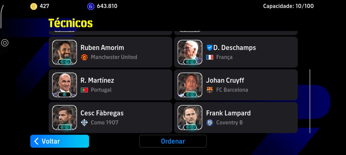 CONTA BRABA, COM VÁRIOS JOGADORES METAS, JÁ PEGOU 1 DIVISÃO, NO PRECINHO!!!