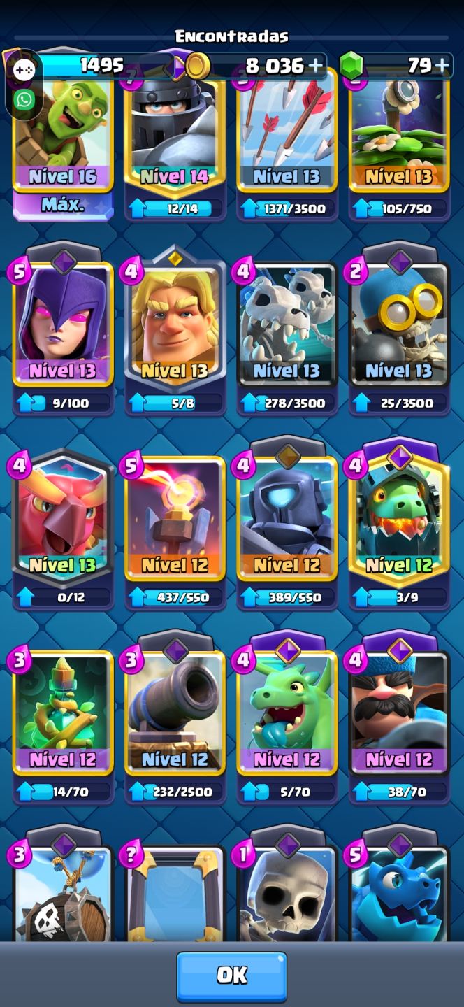 Conta Clash Royale 10k