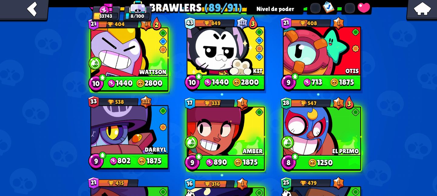 Conta de Brawl stars super gemada