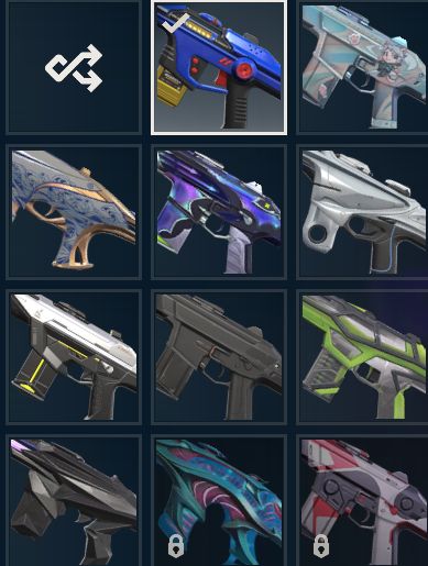 Conta Valorant Diamante com muitas skins de Phantom, Vandal, Facas e 2700 VP.