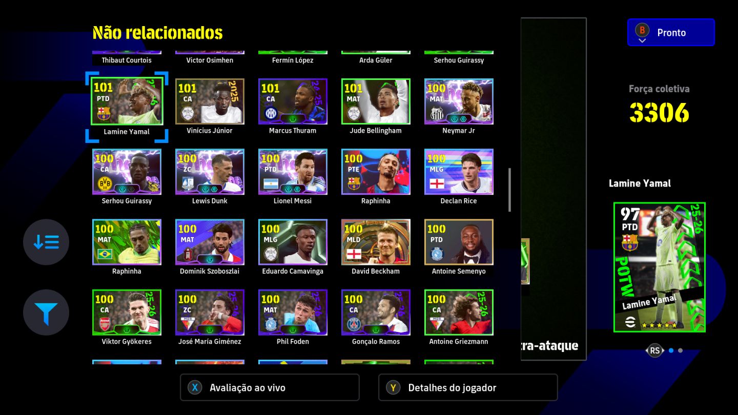 Conta Efootball 3310+ 1 Div