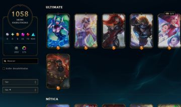 1058 SKINS | CONTA DE LEAGUE OF LEGENDS | ENTREGA AUTOMÁTICA! | FULL ACESSO