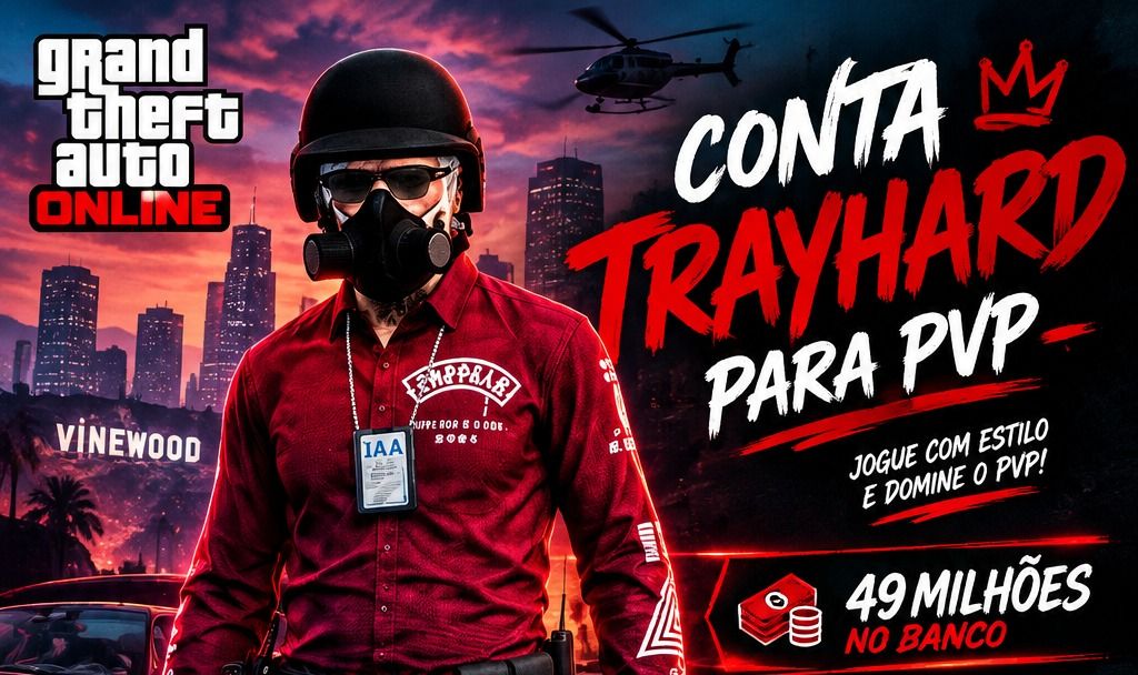 Conta GTA masculino PS5