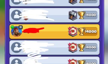 CONTA CLASH ROYALE 14.000 troféus