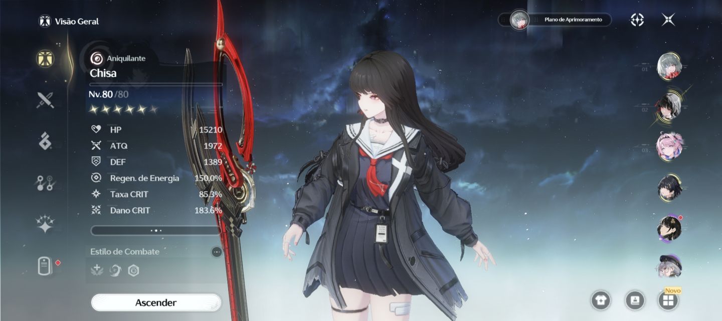 Conta Main Phrolova S1 R1 (Build) + DENIA S2 R1 (Build) + Chisa S1 R1 (Build)